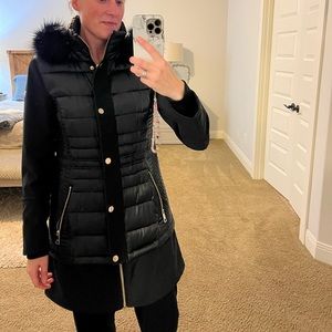 Size M Guess black coat